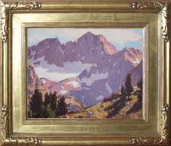 Edgar Payne "Palidades Glacier, Sierra Nevada Mountains"