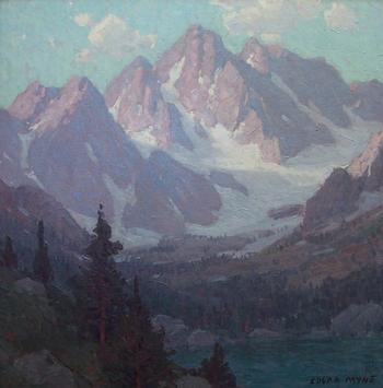 Edgar Payne Sierra Lake Scene